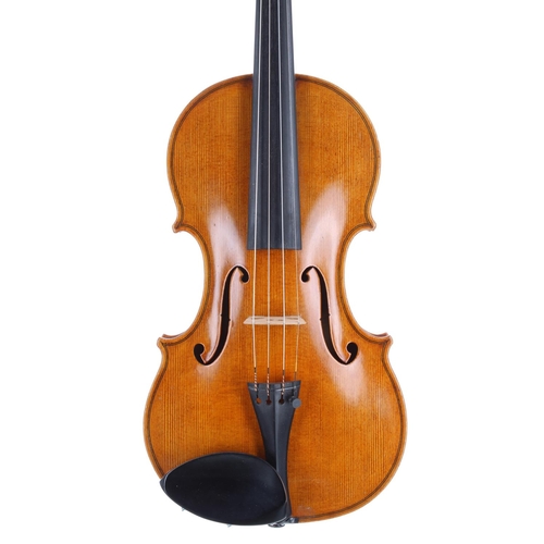 2440 - Good modern Czechoslovakian violin by and labelled Karel Vavra, fecit Pragae Anno 1963, Op 220, also... 