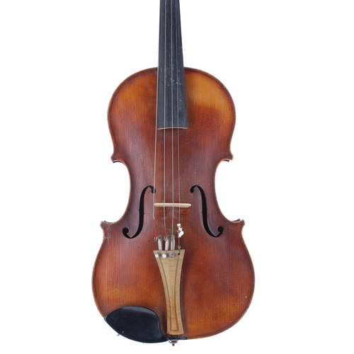 2447 - Early 20th century German viola, 16