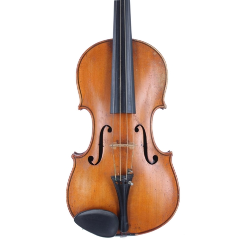 2451 - Violin labelled Borghi Pietro Lugo, 1922, 14 1/16