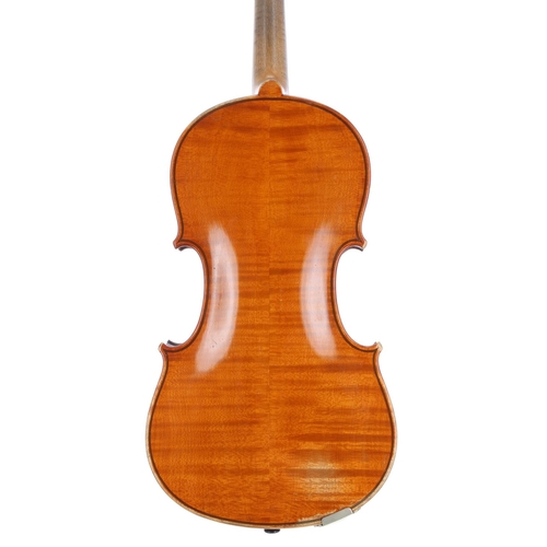 2451 - Violin labelled Borghi Pietro Lugo, 1922, 14 1/16