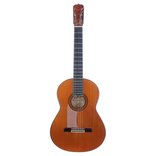 489 - 1974 José Ramirez Clase 1A Flamenco guitar, made in Madrid, Spain; Back and sides: cypress; Top: ced... 