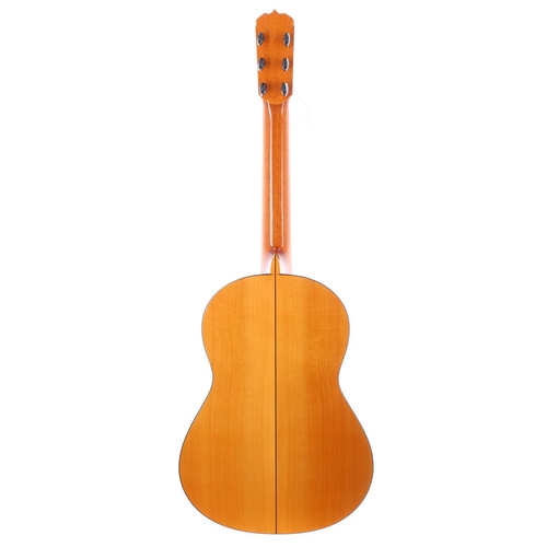 489 - 1974 José Ramirez Clase 1A Flamenco guitar, made in Madrid, Spain; Back and sides: cypress; Top: ced... 