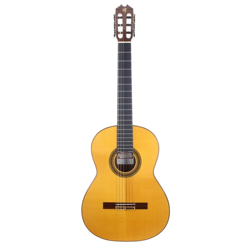 499 - Prudencio Saez Model G18 Flamenco guitar; Back and sides: rosewood; Top: natural; Fretboard: ebony; ... 