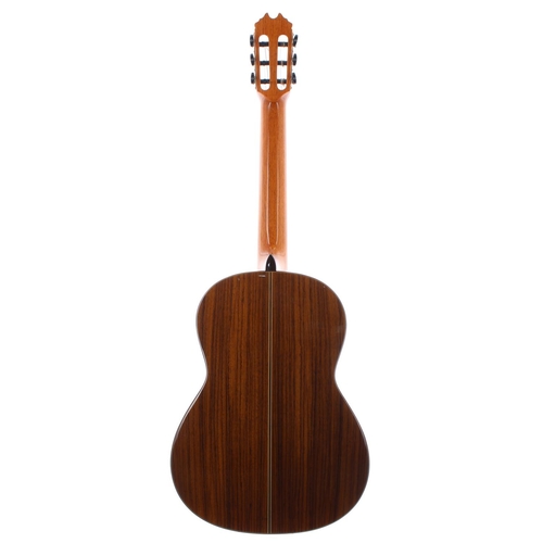 499 - Prudencio Saez Model G18 Flamenco guitar; Back and sides: rosewood; Top: natural; Fretboard: ebony; ... 