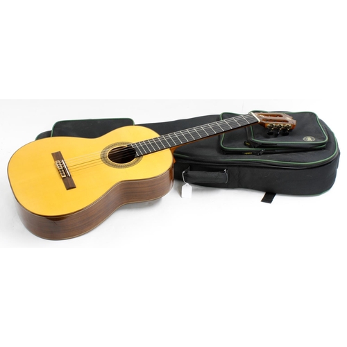 499 - Prudencio Saez Model G18 Flamenco guitar; Back and sides: rosewood; Top: natural; Fretboard: ebony; ... 