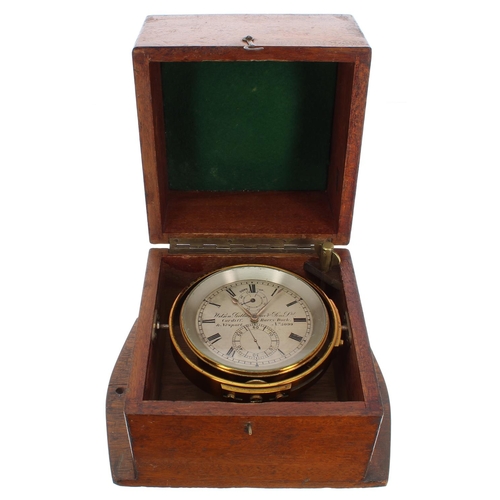 1156 - Two day marine chronometer, the 3.75