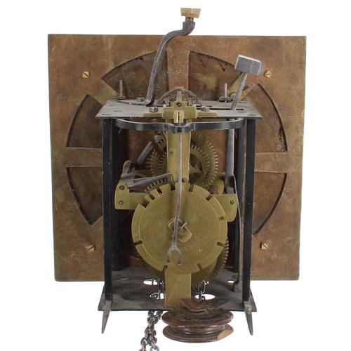 1294 - Quaker Hook and spike thirty hour wall clock, the 9