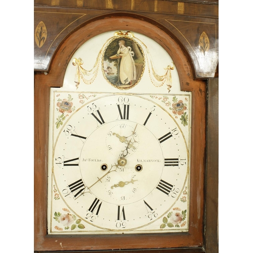 1334 - Mahogany eight day longcase clock, the 14