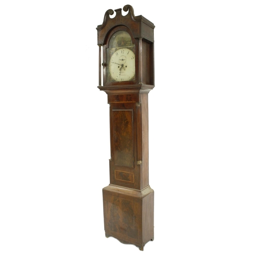 1339 - Mahogany eight day longcase clock, the 13