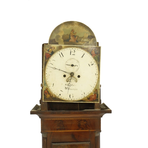 1339 - Mahogany eight day longcase clock, the 13