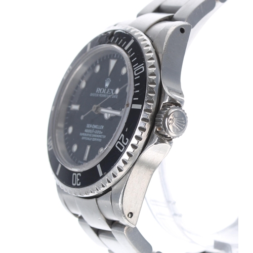 66 - Rolex Oyster Perpetual Date Sea-Dweller stainless steel gentleman's wristwatch, ref. 16600, serial n... 