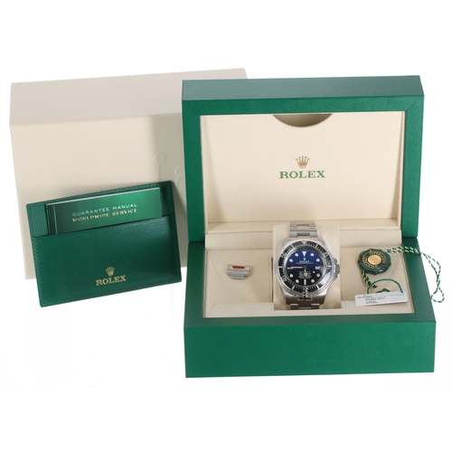 70 - UNWORN - Rolex Oyster Perpetual Date DEEPSEA Sea-Dweller stainless steel gentleman's wristwatch, ref... 