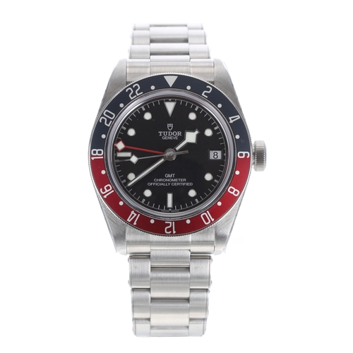 81 - Tudor Black Bay GMT automatic stainless steel gentleman's wristwatch, ref. 79830RB, serial no. I942x... 