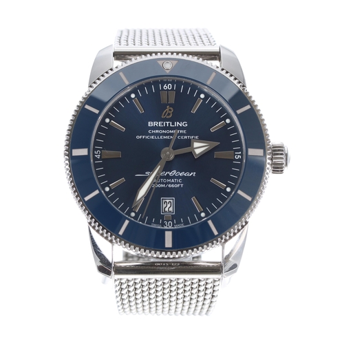 84 - Breitling SuperOcean Heritage II automatic stainless steel gentleman's wristwatch, ref. AB2020, seri... 