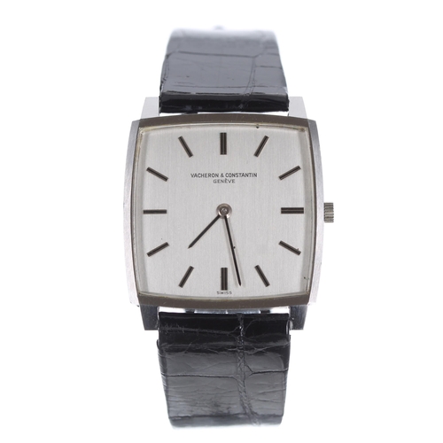 117 - Vacheron & Constantin, Genéve Classic slim 18k white gold slim gentleman's wristwatch, ref. 7564... 