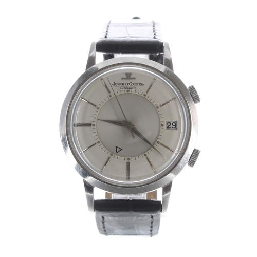 121 - Jaeger-LeCoultre Memovox alarm 'oversized' automatic stainless steel gentleman's wristwatch, ref. E8... 