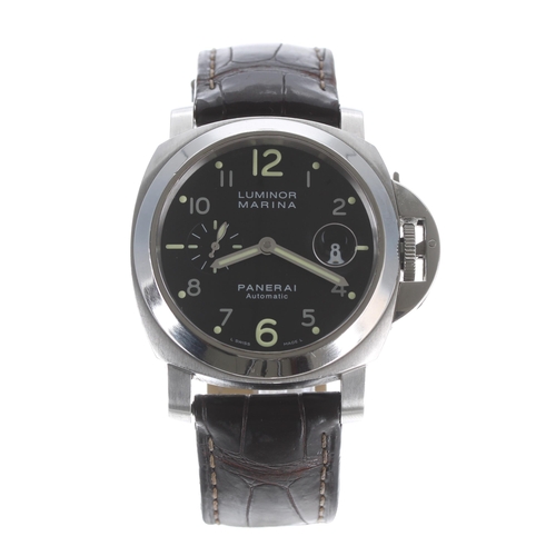 122 - Panerai Luminor Marina automatic stainless steel gentleman's wristwatch, ref. OP6763, serial no. BB1... 