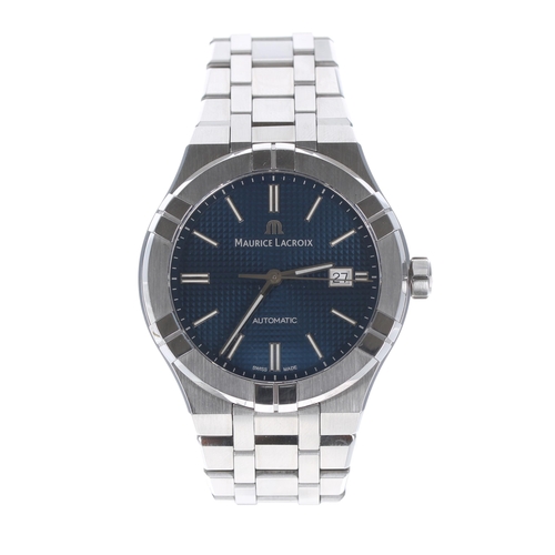 149 - Maurice Lacroix Aikon automatic stainless steel gentleman's wristwatch, ref. A16008, serial no. AY20... 