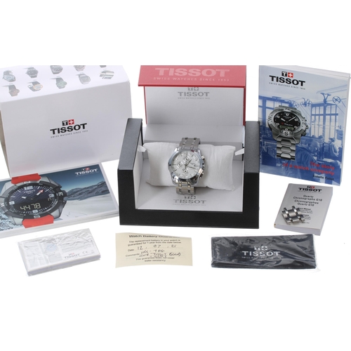 168 - Tissot Couturier Chronograph stainless steel gentleman's wristwatch, ref. T035-407.11.011.00K, quart... 