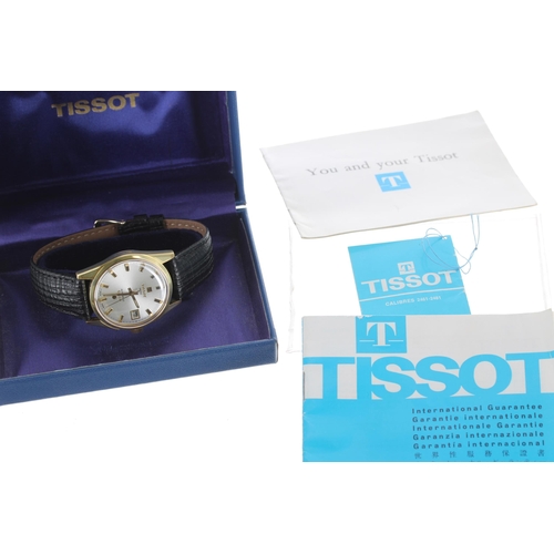 171 - Tissot Seastar automatic gold plated gentleman's wristwatch, ref. FZ- 44543, no. 15447xxx, circa 197... 