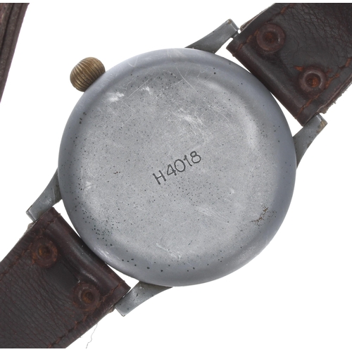 216 - Rare German Military Laco Luftwaffe 'B.Uhr' pilots/navigators watch, ref no. 127-560B, circa 1940s, ... 