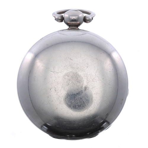 245 - George IV silver fusee lever pocket watch, London 1827, the movement signed Thos Savage, London, no.... 