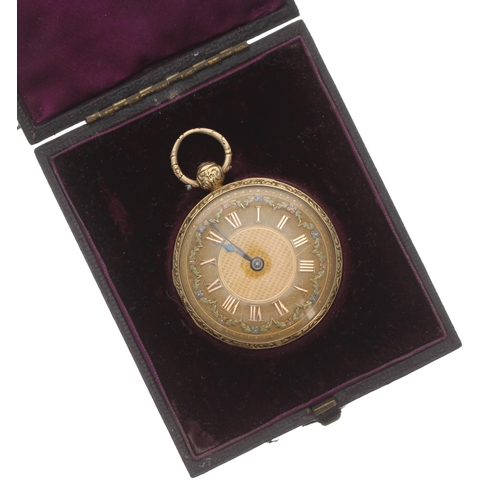 262 - Attractive 19th century 18ct rack lever pocket watch, London 1827, the 'Patent' fusee movement signe... 