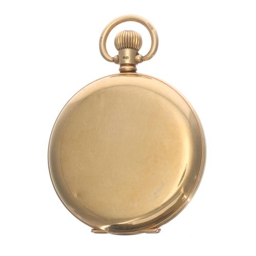 270 - Waltham 18ct lever hunter pocket watch, Birmingham 1928, P.S. Bartlett 17 jewel movement, no. 170732... 