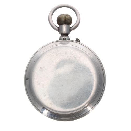 275 - Silver (.930) pocket watch, unsigned gilt pin-pallet movement, the Roman numeral dial signed Parkins... 