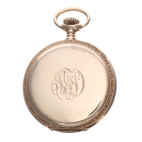 290 - Vacheron & Constantin for Weld & Sons, Minneapolis 14k pocket watch, circa 1915, signed 17 j... 