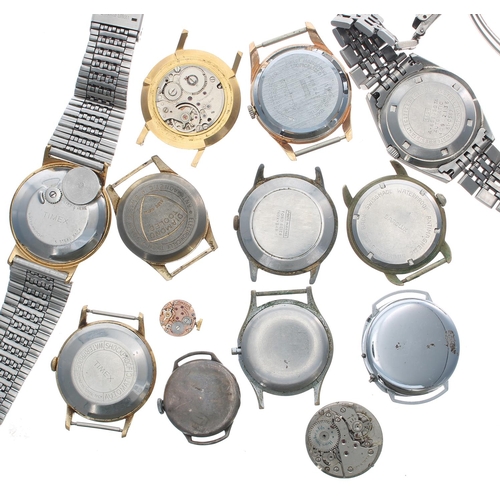 572 - Selection of wristwatches for repair to include Timex Electric, Timex automatic, Citizen automatic, ... 