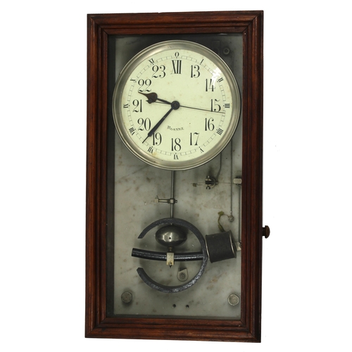 1093 - Vaucanson electric wall clock, the 6