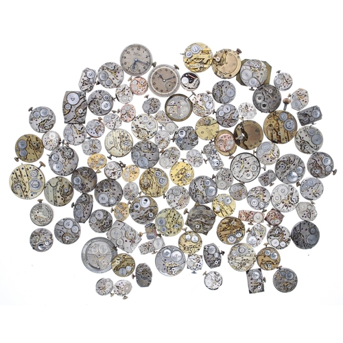 650 - Quantity of wristwatch movements (100 approx)