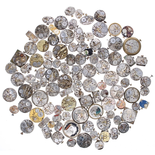 651 - Quantity of wristwatch movements (100 approx)