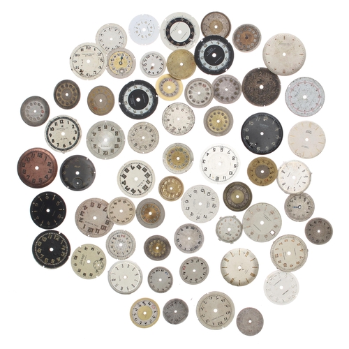 674 - Quantity of assorted wristwatch dials