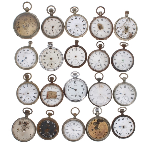 747 - Twenty pocket watches for spares or repair