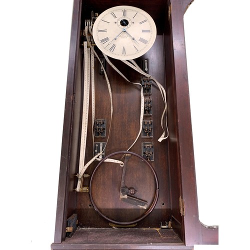 1092 - Large electric time recorder clock, the 14