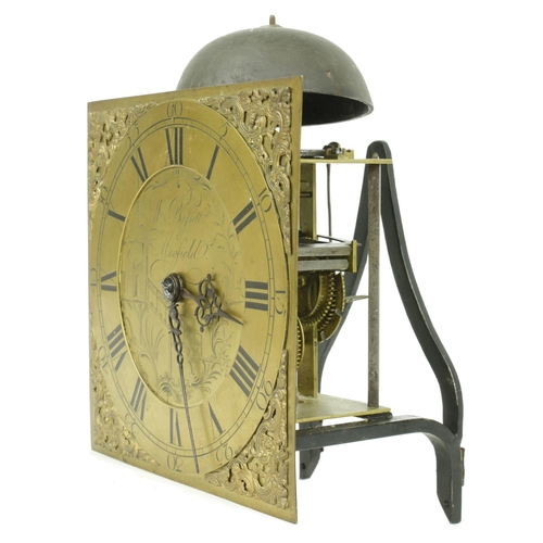 1295 - English thirty hour wall clock, the 9.75