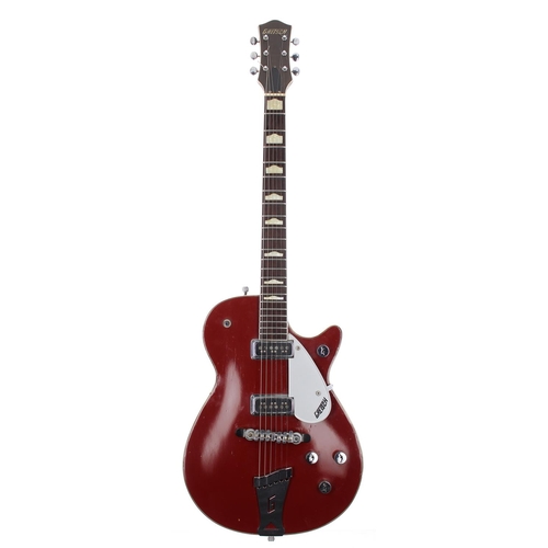 100 - 1957 Gretsch Jet Firebird 6131 electric guitar, made in USA, ser. no. 2xxx1; Body: red finish to top... 