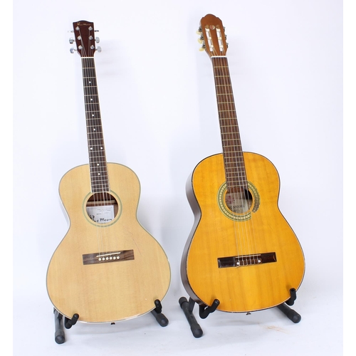 103 - Blue Moon GR5210 acoustic guitar; together with a Peerless 3052 classical guitar (2)... 