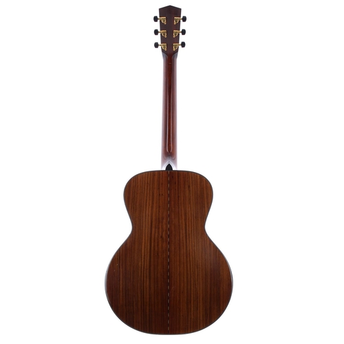 109 - 2011 Atkin AA-H Custom acoustic guitar, made in England; Back and sides: rosewood, minor scratches a... 