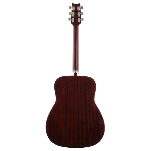 94 - Yamaha FG-160 acoustic guitar, made in Taiwan; Back and sides: mahogany, surface imperfections; Top:... 