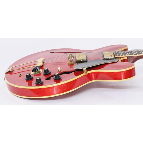 98 - Early 1970s Gibson ES-345TD semi-hollow body electric guitar, made in USA, ser. no. 1xxxx2; Body: ch... 