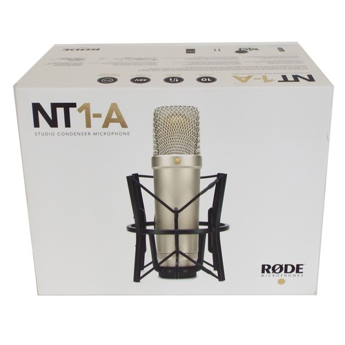 1279 - Rode NT1-A studio condenser microphone, boxed