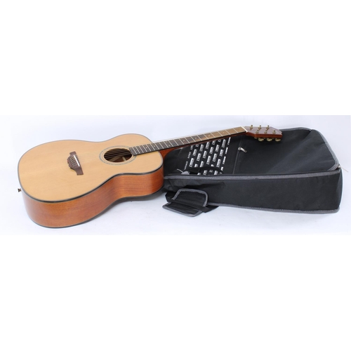165 - Ashbury GR52065 acoustic guitar; Back and sides: satin finished mahogany; Top: solid cedar; Neck: ma... 