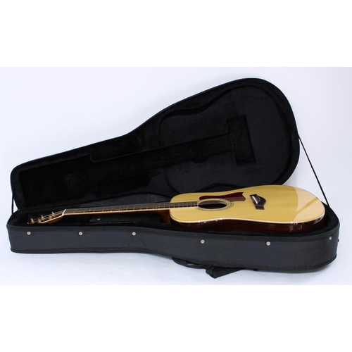 184 - Tanglewood Black Mountain Pendragon TBM-115L acoustic guitar, made in Korea; Back and sides: rosewoo... 