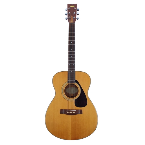 192 - Yamaha FG-331 acoustic guitar; Back and sides: mahogany, minor surface imperfections; Neck: minor di... 