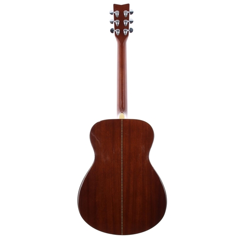 192 - Yamaha FG-331 acoustic guitar; Back and sides: mahogany, minor surface imperfections; Neck: minor di... 