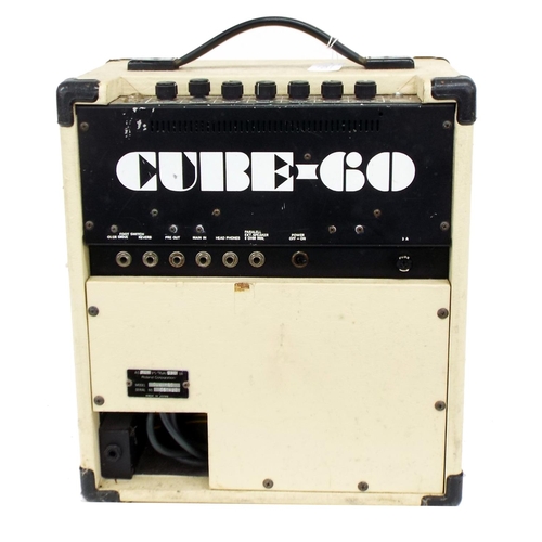 613 - Roland Cube-60 guitar amplifier, made in Japan, ser. no. 081422