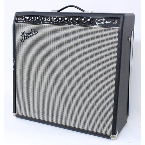 602 - Fender '65 Super Reverb-Amp guitar amplifier, made in USA, circa 2001, ser. no. CR-277293, quality a... 